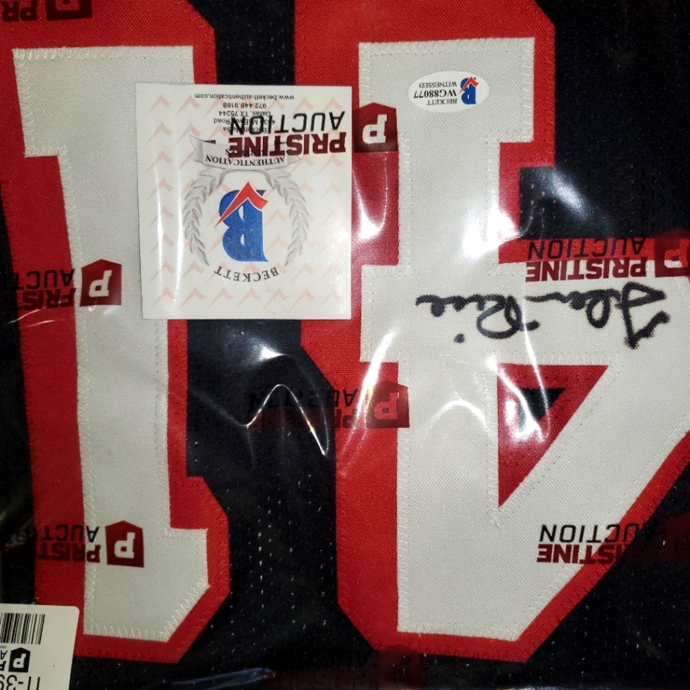 Glen Rice signed "G Money" Miami Heat style jersey size XL